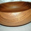 Hawaiian Kamani Wood Turned Salad Bowl 5 pc set