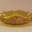 Carvnival Glass 1960's by the Indiana Glass Company Lily Pons Oval Dish