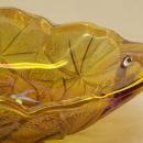 Carvnival Glass 1960's by the Indiana Glass Company Lily Pons Oval Dish
