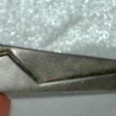 Sliver Bar Pin Brooch Modernist with Native American Flare