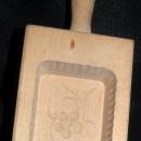 Older Wood Butter Mold,, hand carved