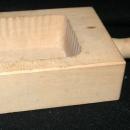 Older Wood Butter Mold,, hand carved