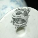 Egg Cup Grimwades Stroke on Trent English Porcelain Mystical Bird Design