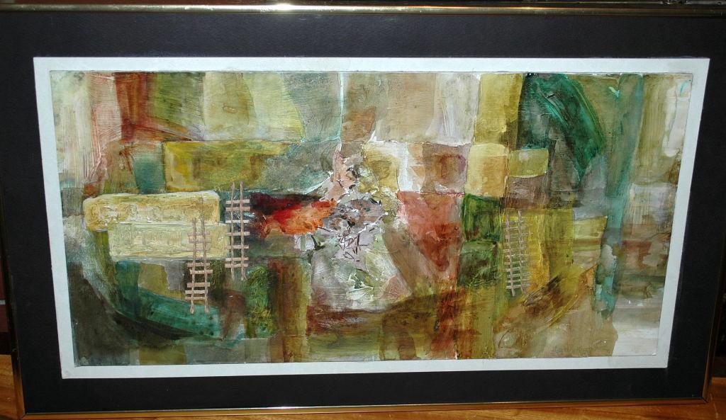 Abstract Painting Mix Media