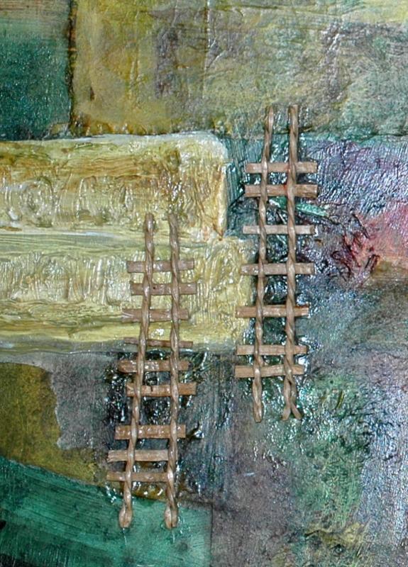 Abstract Painting Mix Media