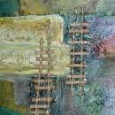 Abstract Painting Mix Media