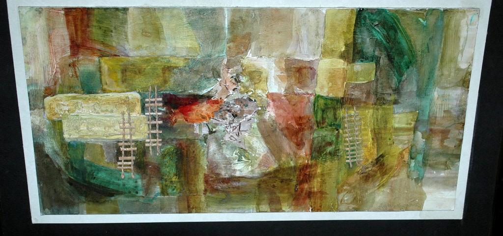 Abstract Painting Mix Media
