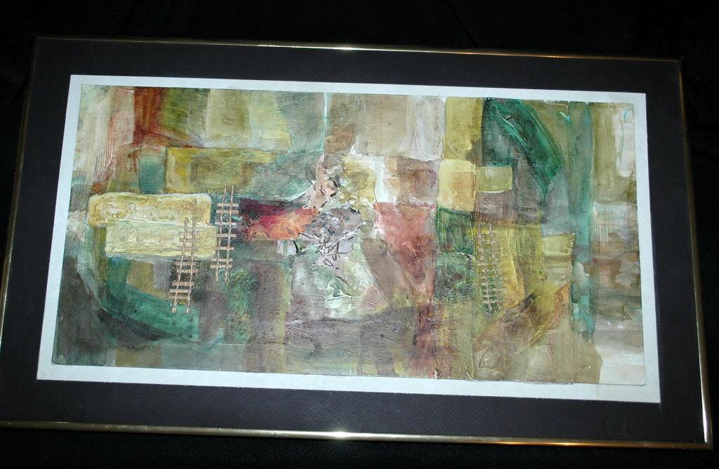 Abstract Painting Mix Media