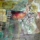Abstract Painting Mix Media