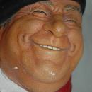 Peirre BOSSONS Chalk ware Character Head from ENGLAND