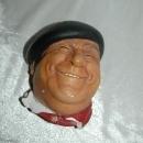 Peirre BOSSONS Chalk ware Character Head from ENGLAND
