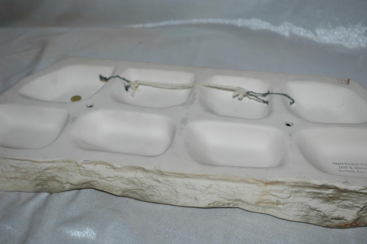 Hagen Renaker Pottery Mid Century Fish Wall Plaque