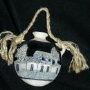 jardiniere Pottery Wall Pocket, Ethnic Folk Art Bolivian