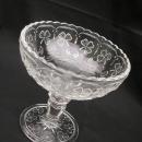 NUUTAJARVI Crystal Finland Compote/Fruit Bowl ~ Clover
