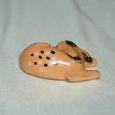 Small Resting Fawn Pottery Figurine