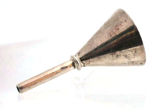 Sterling Silver Funnel for Perfume Bottle 4.1 grams
