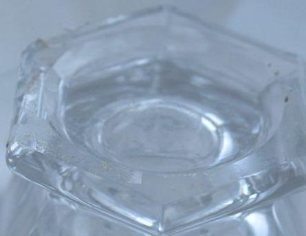 BACCARAT CRYSTAL COVERED MUSTARD JAR
