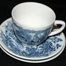 Wedgwood Countryside Tea cup Saucer and bread Plate.