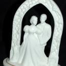 Lenox Bride & Groom Porcelain Cake Topper Vintage PROMISES COLLECTION