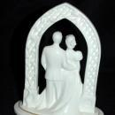 Lenox Bride & Groom Porcelain Cake Topper Vintage PROMISES COLLECTION