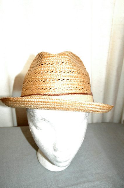 Genuine Milan Men's Fedora Hat Made in Italy sz 7