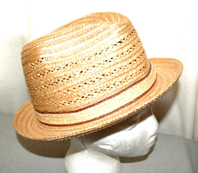 Genuine Milan Men's Fedora Hat Made in Italy sz 7