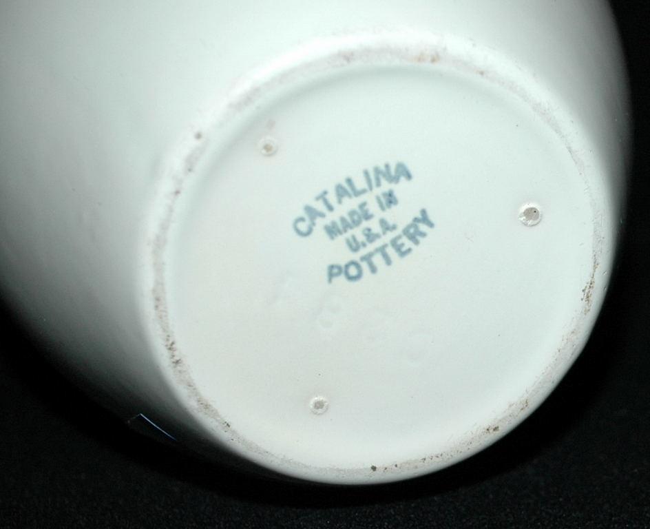 Catalina Pottery Ivory Oil Jar, Vase