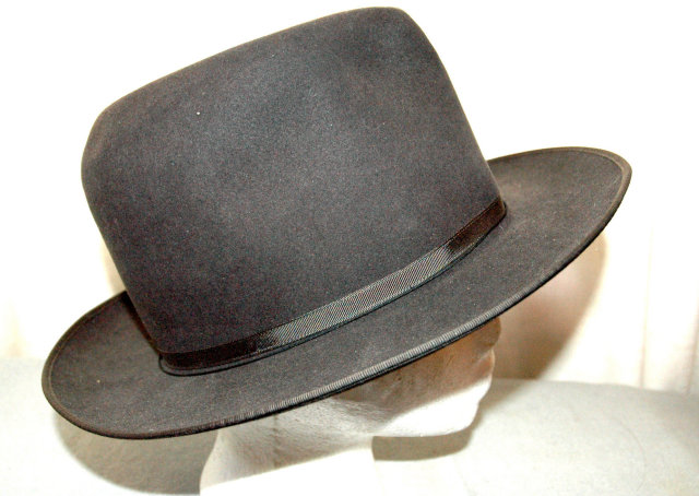 Royal Deluxe Open Road Stetson Fedora Hat 6 7/8
