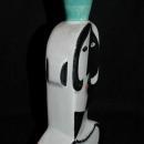 Botella Benlloch s. alg España mujer cubista ( Cubist Woman Bottle Vase from Algiers Spain)