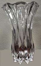 Cristal JG Durand Crystal Callipoe Vase 10.5