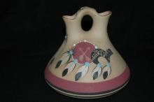 Large Native American Wedding Vase by Betty Selby signed and numbered