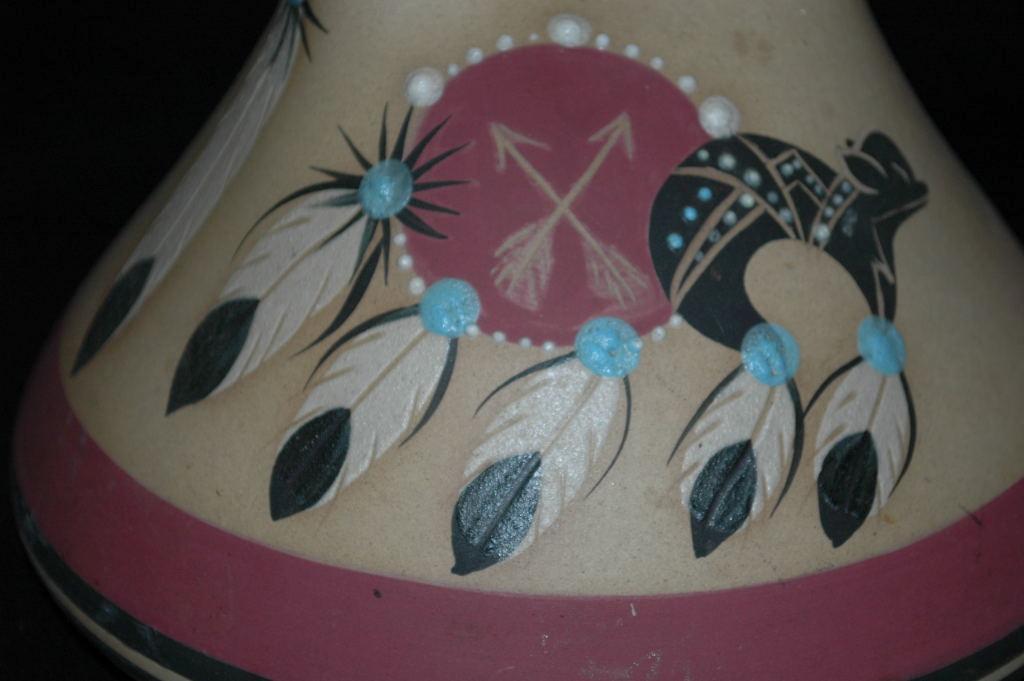 Large Native American Wedding Vase by Betty Selby signed and numbered