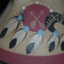 Large Native American Wedding Vase by Betty Selby signed and numbered