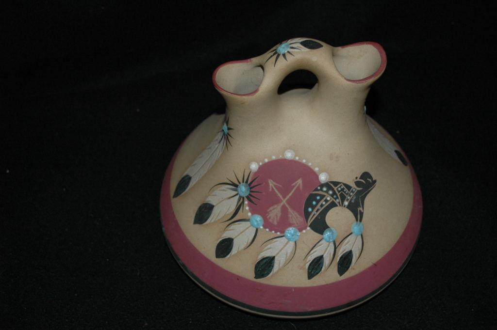 Large Native American Wedding Vase by Betty Selby signed and numbered