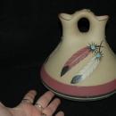 Large Native American Wedding Vase by Betty Selby signed and numbered