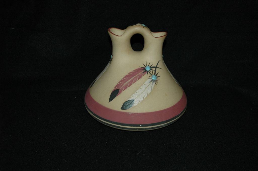 Large Native American Wedding Vase by Betty Selby signed and numbered