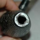 Hand Made Ebony Wood Pipe with silver / Ethnic