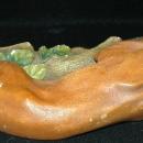 Rare Bossons Chalkware PUMA Mountain Lion Figurine On Limb