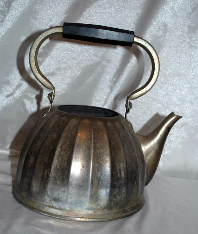 Russian-Soviet period-tea KETTLE stainless steel
