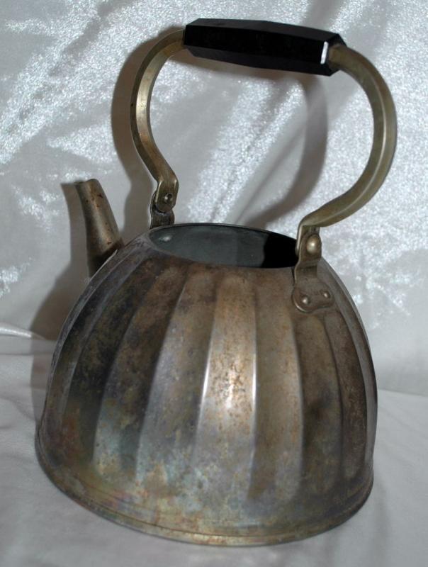 Russian-Soviet period-tea KETTLE stainless steel