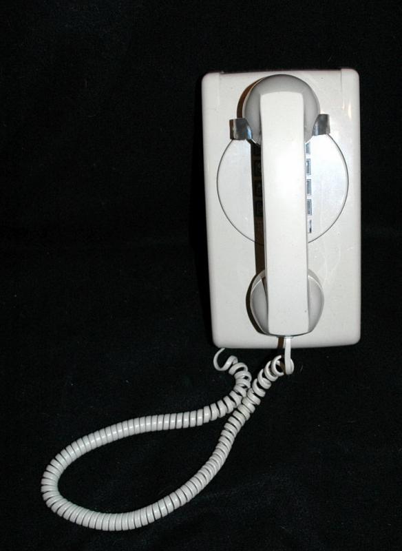Vintage ITT Touch Tone Wall Phone Beige
