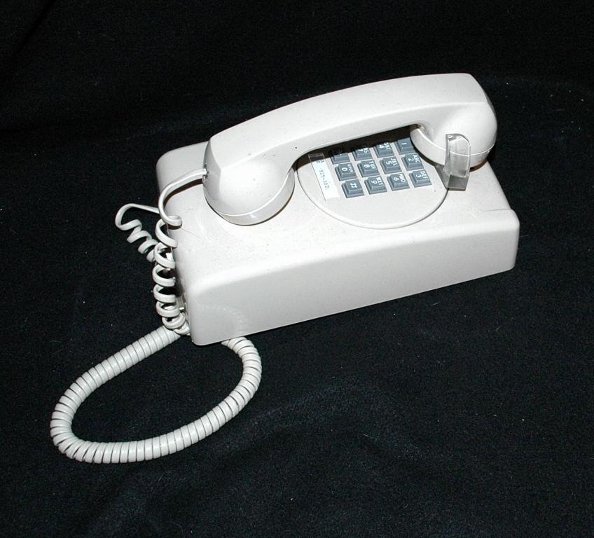 Vintage ITT Touch Tone Wall Phone Beige