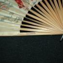 Hand Painted Asian Paper Fan fragile / free shipping in the USA
