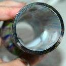 Art Glass Chimney for Oil Lamp