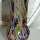 Art Glass Chimney for Oil Lamp