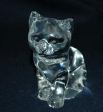 Princess House Pets Crystal Katrina Kitten Cat Figurine Germany
