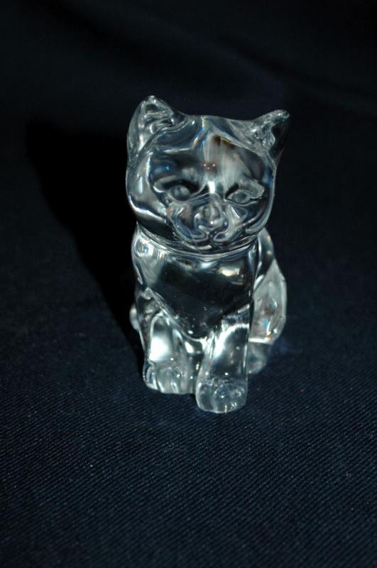 Princess House Pets Crystal Katrina Kitten Cat Figurine Germany