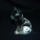 Princess House Pets Crystal Katrina Kitten Cat Figurine Germany
