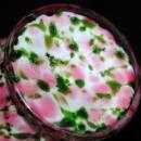Vintage Fenton Art Glass Vase Vasa Murrhina Rose Aventurine