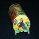 Hand Painted on Camel Bone Persian Trinket Casket or Box